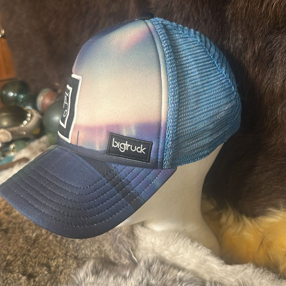 Big Truck Tie-Dye Trucker Hat OS (3537) - Picture 2 of 5